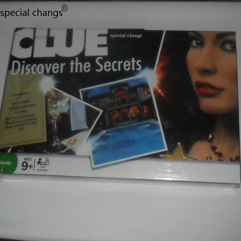 Popular Cluedo Suspect Clue Discover the Secrets Board Game Contains