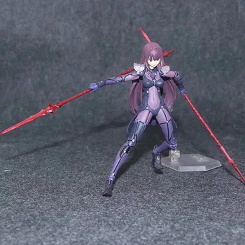 

Anime Fate/Stay Night Figures Fate Grand Order Lancer Scathach Movable joints 381# PVC Action Figure Collection Model Toy