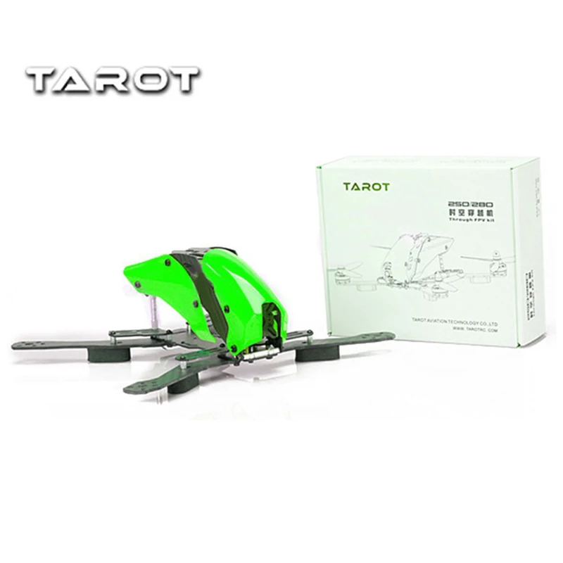Tarot TL250H 250 мм углеродное стекловолокно смешанный Мини FPV Квадрокоптер Рамка