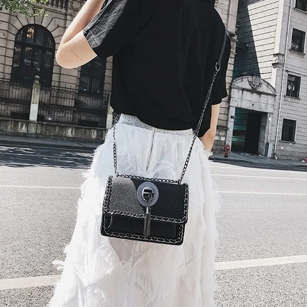 Di Delle Messaggero Modo Tendenza Trasporto Catena Donne pink Coreana Sacchetto Donna Borse green 2019 A Nuova Borsa Sacchetto Tempo Versione Libero Beige Del Per Semplice Il Tracolla black dXPqTvT