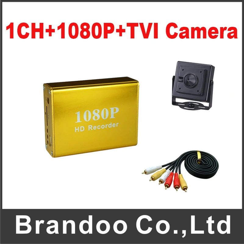 

2.0MP 1080P HD 1 Channel Mobile DVR AHD Surveillance Kit 1pcs TVI Car Camera