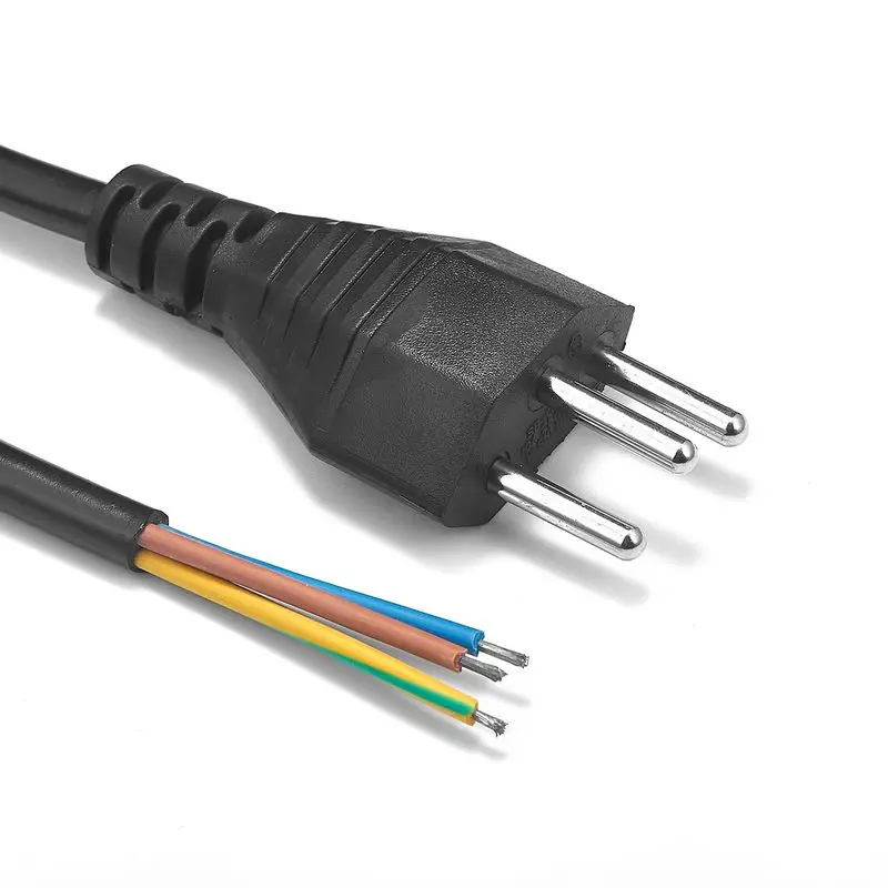 CH Swiss AC Power Cord Stripped Power Supply Extension Cable 1.5m 5ft