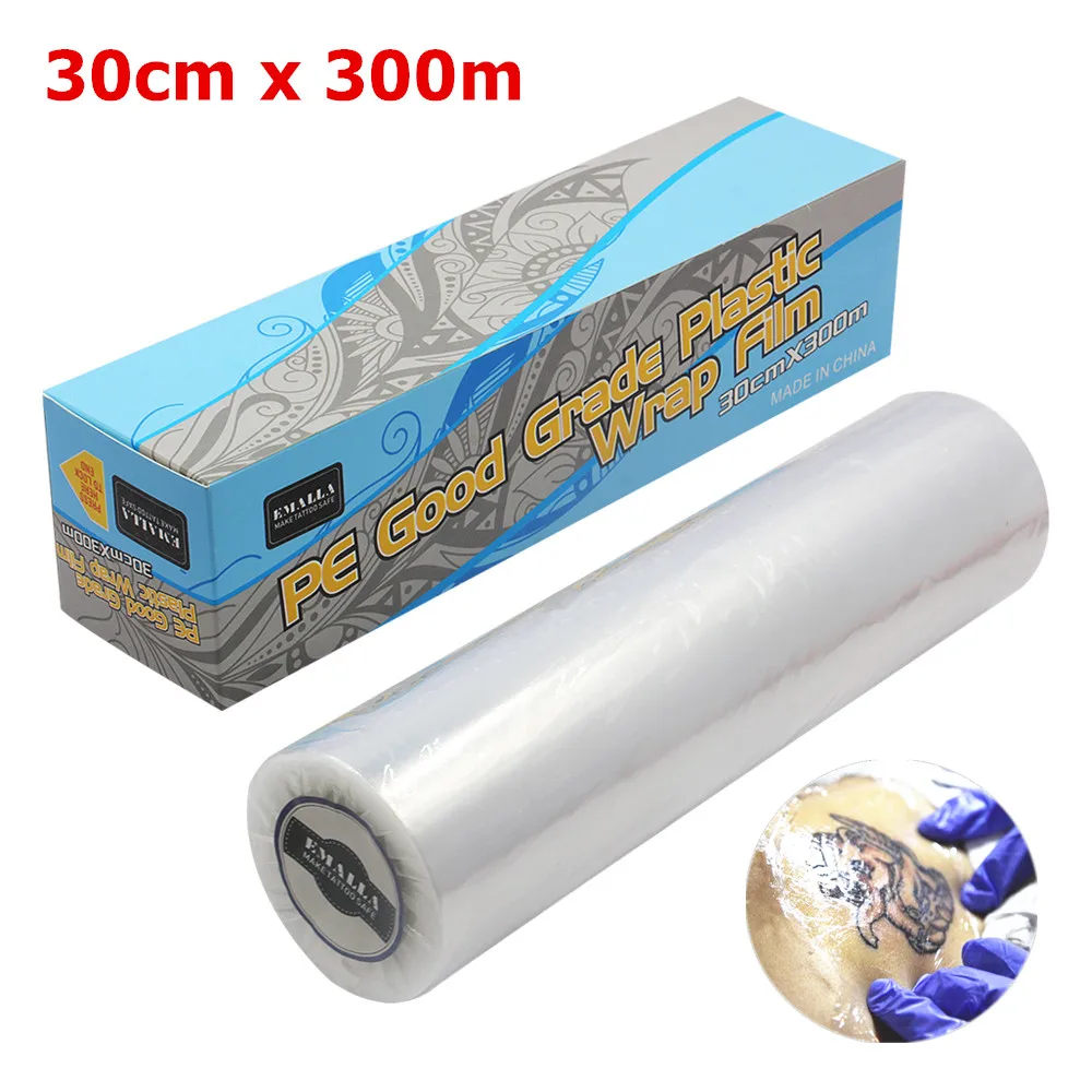 1 Roll Disposable Tattoo Plastic Wrap Preservative Film for Permanent