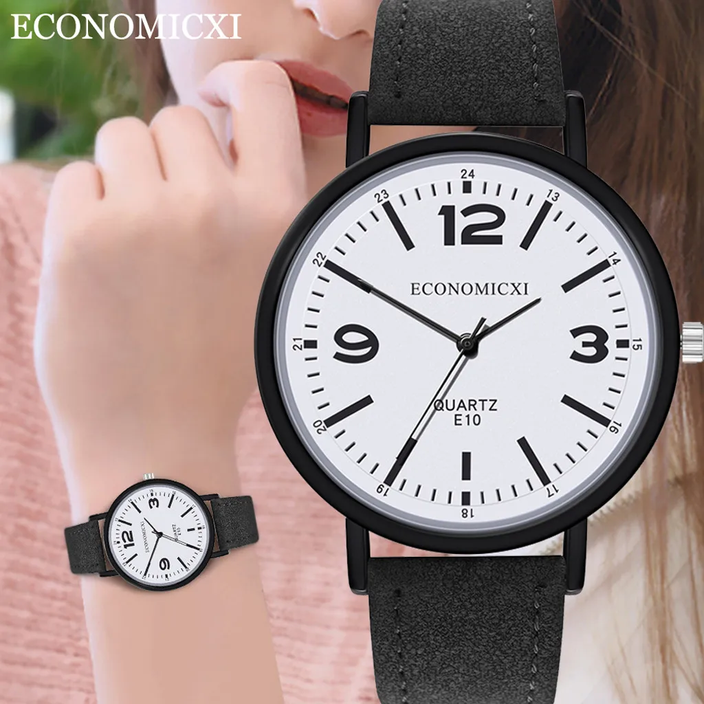 Роскошные Брендовые женские часы, водонепроницаемые наручные часы с кожаным ремешком, кварцевые часы, спортивные часы с браслетом, красные наручные часы для женщин