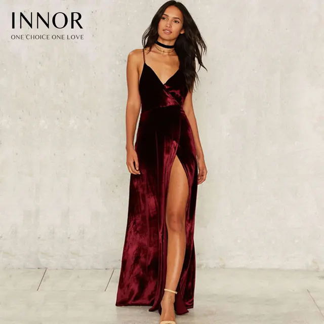 V-Neck Backless Dress