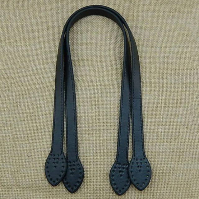 Leather Bag Short Handle Purse Strap Handbag For DIY Craft Repair