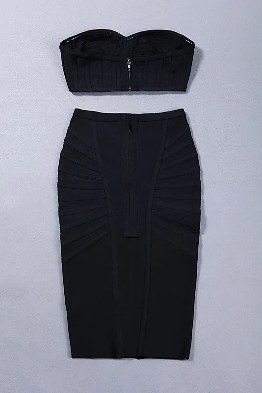 Новое Сексуальное Женское высококачественное фабричное платье для девочек бежевое, серое, черное, белое, комплект из 2 предметов с широкими полосками, вечерние платья+ костюм