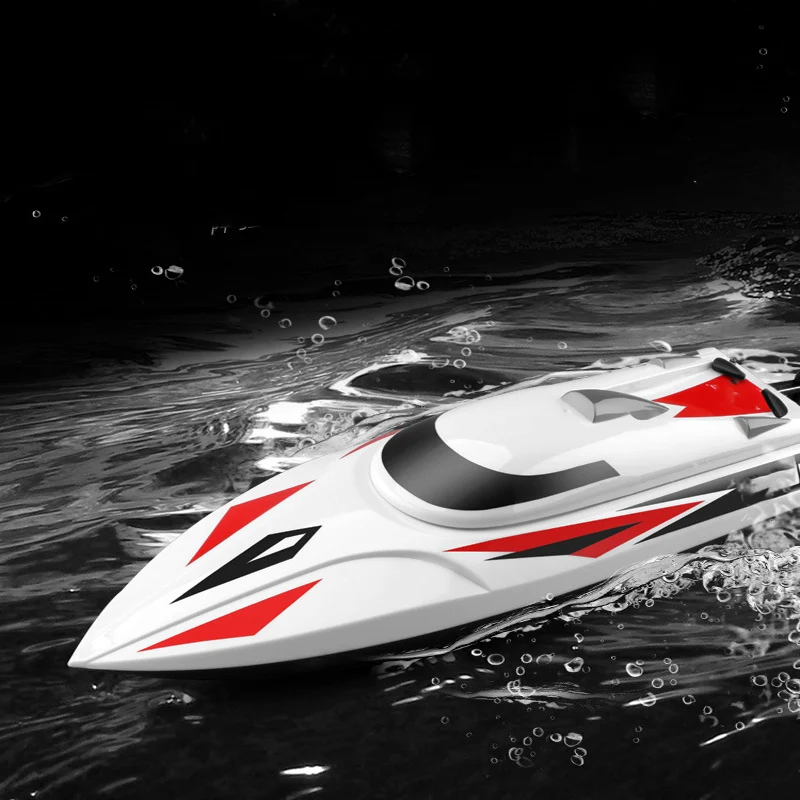 

Simulation Speedboat 2.4G Remote Control Boat 40KM/H High Speed Toy Boat Model Water Cooling System Remote Control Speedboat