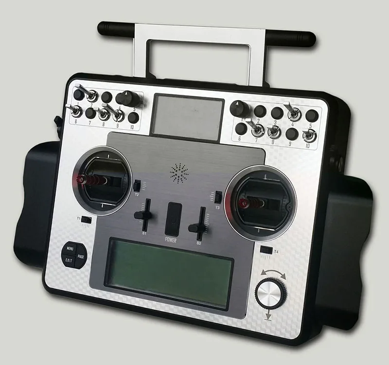 

New Arrival FrSky Taranis X9E 2.4GHz ACCST Transmitter with X6R Receiver w/ Aluminum Box Support Blutooth