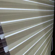 Изготовленные на заказ полупрозрачные Шангри-ла жалюзи в светло-желтых окнах шторы для гостиной 6 цветов доступны