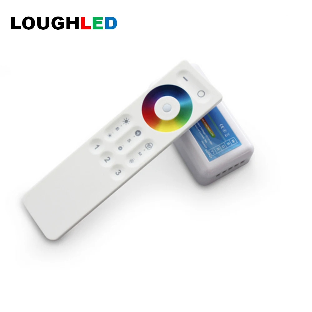 Wireless RF 2.4G 3 Zone Touch Remote RGBW LED Controller DC12V~24V RGBW LED Controller, 2.4G LED Controller