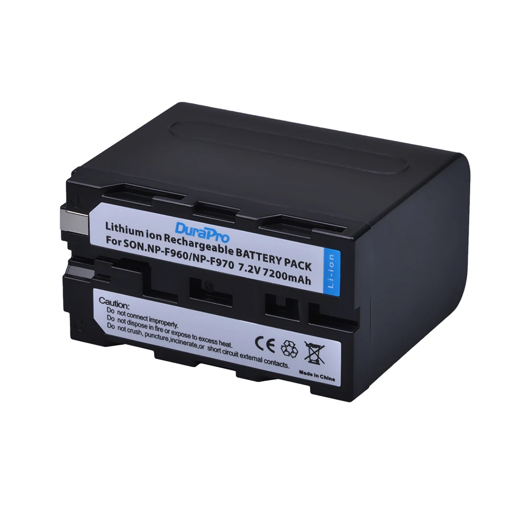 Billige 2x7200 mAh NP F970 NP F960 NP F970 Batterien mit Led betriebsanzeige + LCD Schnell Ladegerät für SONY HVR HD1000 HVR HD1000E HVR V1J