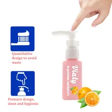 100ml Baking Soda Toothpaste Stain Removal Whitening Fight Bleeding Gums Orange Flavor Lasting Fresh Breath Oral Care L58