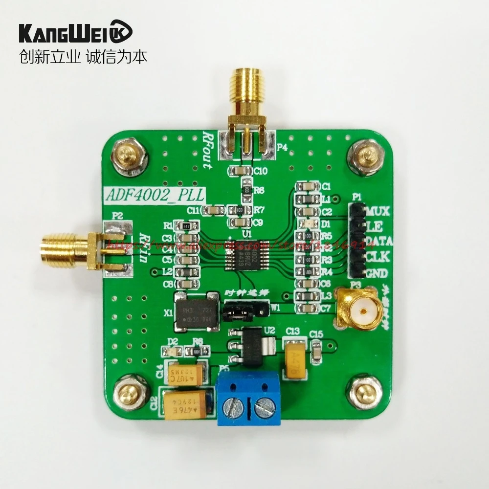 ADF4002 module High frequency phase detector Phase locked loop module Send driver source