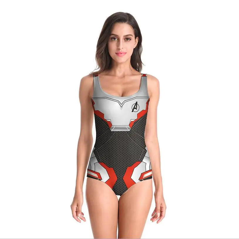 Avengers: Endgame Cosplay Quantum Realm Women Underwear Jumpsuits Rompers Girls Swimsuit Costume