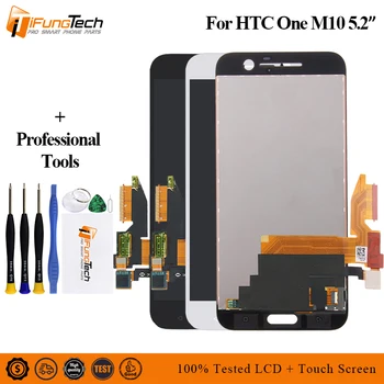 

100% test good 5.2" 2560x1440 For HTC ONE M10 LCD Touch Screen For HTC M10 10 Display Digitizer Assembly Replacement Part