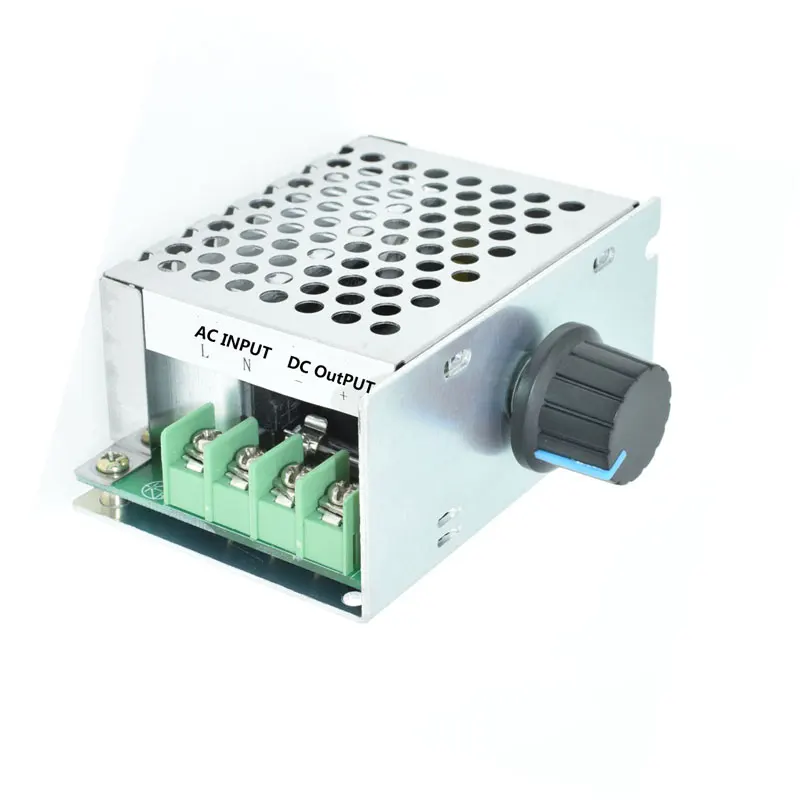 AC Input 220V DC Output 10-210V PWM 220V DC Speed Controller Brush Motor