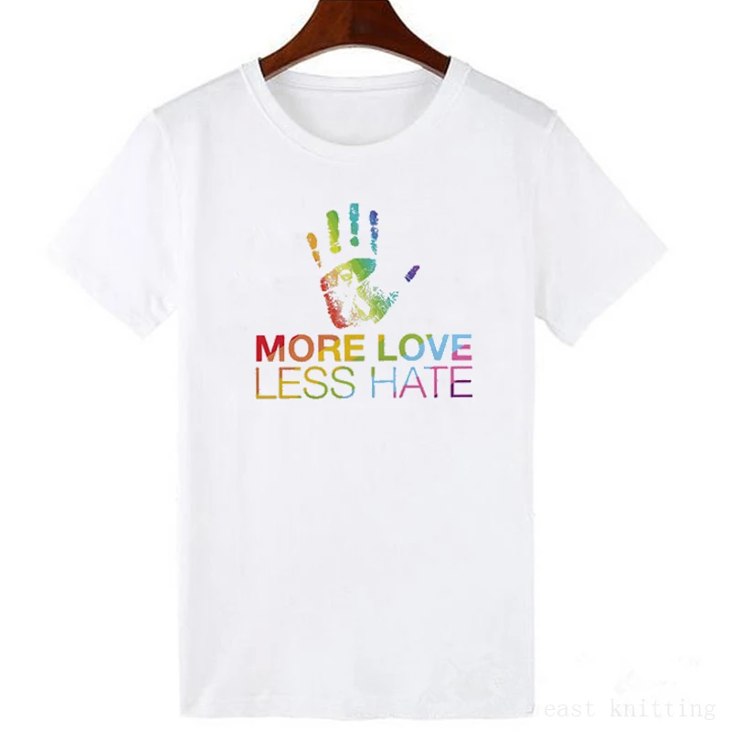 Радужный Флаг ЛГБТ футболка Любовь побеждает женский Би гей love is love для женщин лесбиянок Радужный Топ Футболка каваи femme рубашки для мальчиков