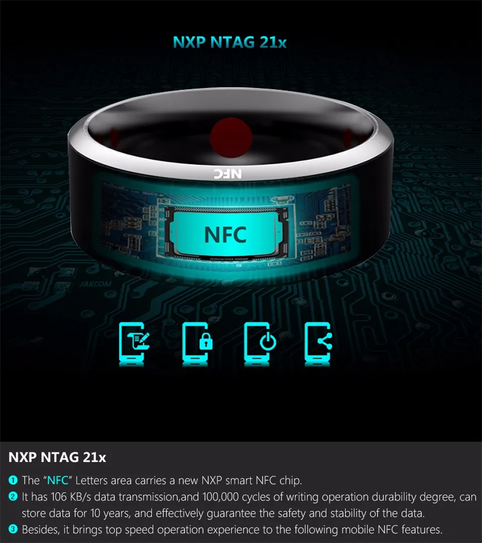 Jakcom r3 r3f timer2 (mj02) anel inteligente