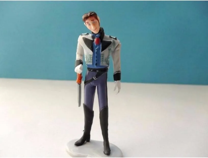 6 Pcs/set Frozen Figures Anna Elsa Action Figures Toys Snow Queen PVC Model Anime Toy Hans Collection Gift Children Kids Toys