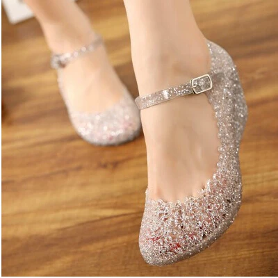 Girls Leather Wedge Shoe Girls Leather Wedge Shoe