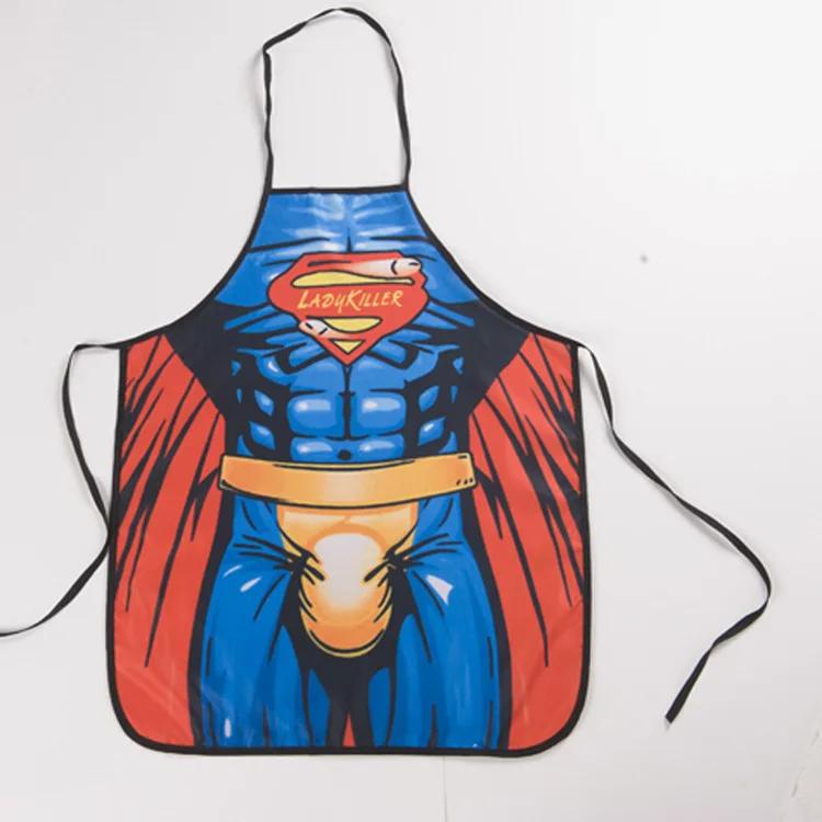

1PC Kitchen Aprons Funny Novelty BBQ Women Apron Naked Men Women Sexy Rude Cheeky Kitchen Cotton Apron Cartoon Pattern NF 005