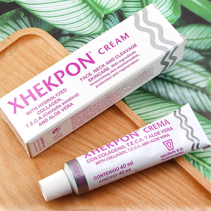 Xhekpon Crema Face and Neck Cream 40ml Neckline Cream Wrinkle Smooth