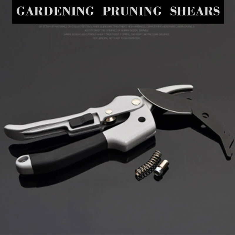 

Hot Sale Garden Pruning Shear High Carbon SK-5 Steel Labor Saving Scissors Gardening Plant Scissor Branch Pruner Trimmer Tools