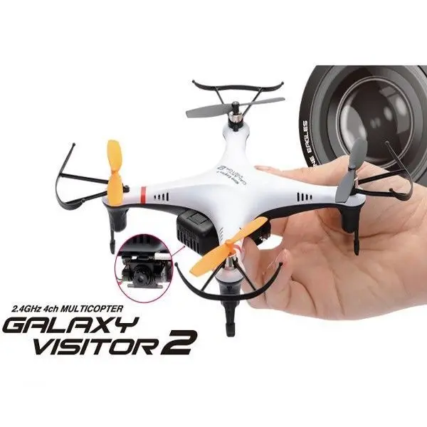 

Nine Eagles 2.4GHz 4CH Galaxy Visitor 2 RC Quadcopter With Camera Elicopter New