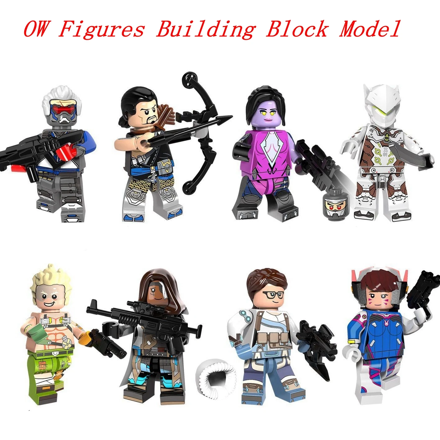 

Legoing Figures Game Overwatching Figure Building Block Model Compatible With Legoings infinity war OW Blocks Funny Toys Gifts