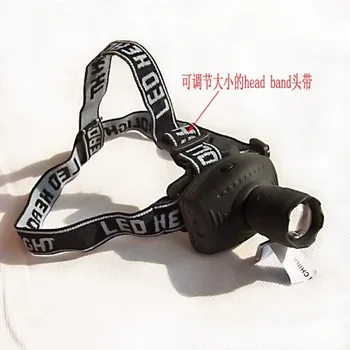 

by dhl 200pcs practical 3-Mode LED Zoomable Headlamp AAA Head Torch Outdoor Lighting Hiking