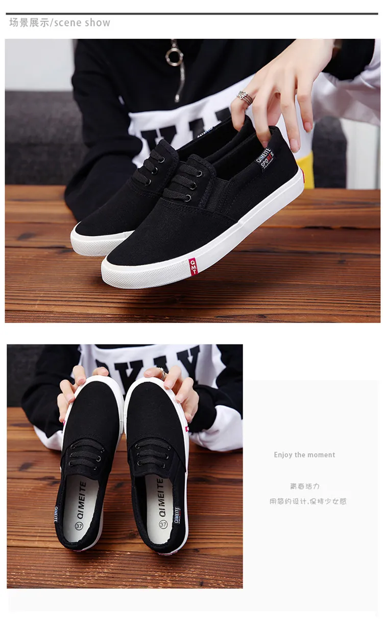 2019 Spring Autumn Women Shoes Fashion Flat Shoes Female Casual Shoe Women Flats Comfortable Breathable Elastic Band Flats M8C43 (16)