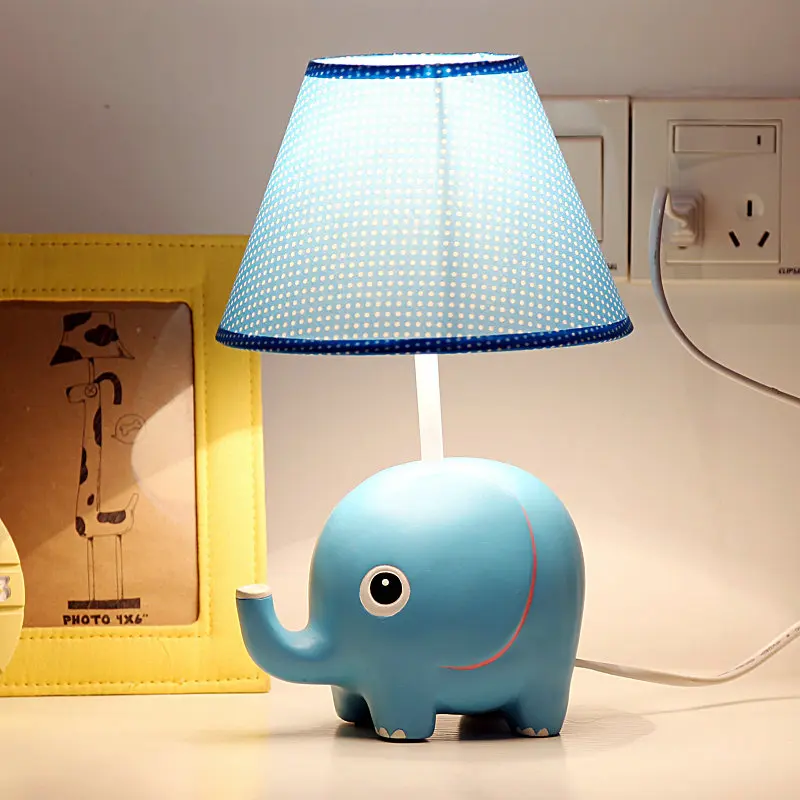 Promotion Low Price Resin Kid Sleeping Reading Study Table Lamp Of