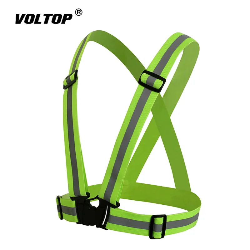 

Safety Reflective Vest Moto Belt Motorcycle Body Seat Belt Running Cycling Bike Climbing Outdoor Sports Clothing Vest
