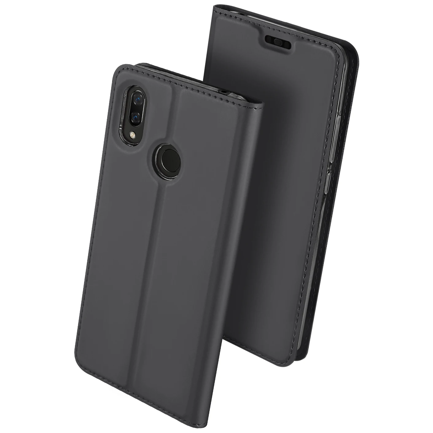 

Flip Case For Huawei Nova 3 PU Leather TPU Soft Bumper Protective Card Slot Holder Wallet Stand Cover Mobile Phone Bag