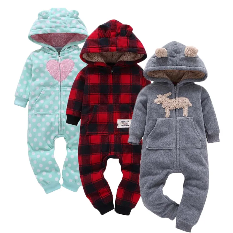 

Winter Baby Rompers Baby Boy Clothes Cotton Baby Girl Clothes Newborn Baby Clothes Roupas Bebe Infant Jumpsuits Kids Clothinng
