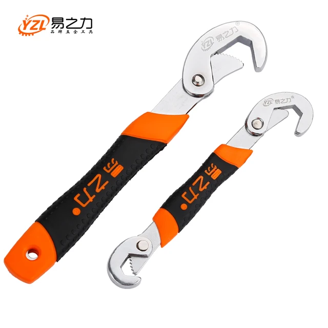Gunpla Multi-Functional Universal Wrench Set Adjustable Snap and Grip Wrench Spanner Set 9-32mm Ratchet Wrench Hand Tools 2pcs