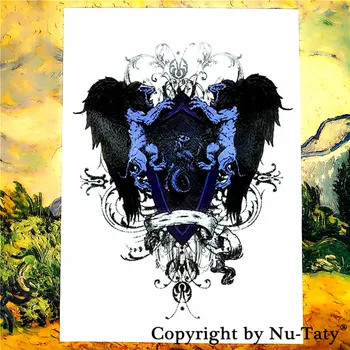

SHNAPIGN Lion totem Temporary Tattoo Body Art Flash Tattoo Stickers 21*15cm Waterproof Tatoo Car Styling Home Decor Wall Sticker