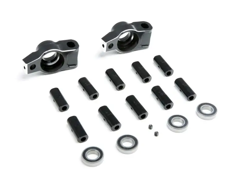 

1/5 rc car gas BAJA CNC metal angle adjustable rear wheel hub bearing seat kit for HPI rovan KM Baja free shipping