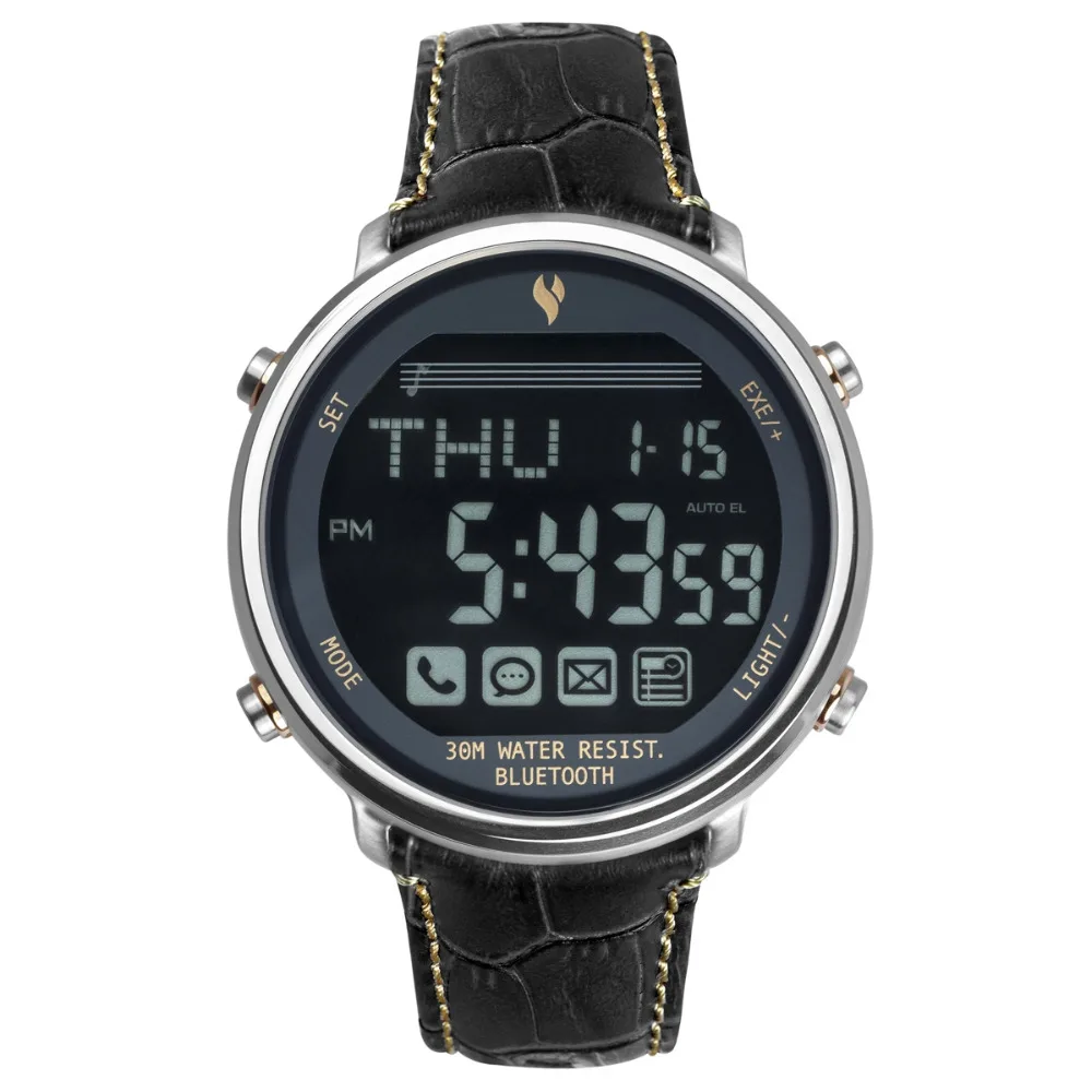 

New YOUNGS YT1600401L Bluetooth 4.0 Waterproof Smart Watch 220mAh CR2032 Button Battery Long Standby Smartwatch For Android IOS