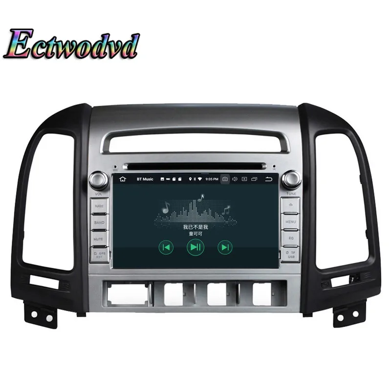 Best Ectwodvd Octa Core 4G RAM 64G ROM Android 9.0 Car Multimedia DVD Player GPS HeadUnit for Hyundai SANTA FE 2012 2013- 11