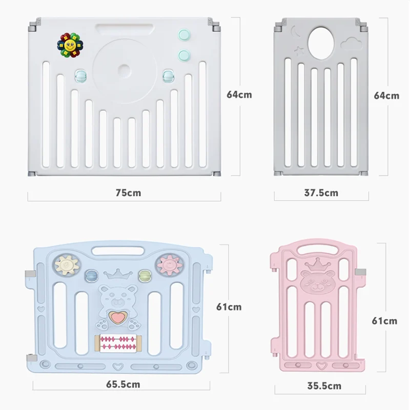 Indoor Baby Playpens Fencing for Children Kids Activity Gear Environmental Protection Barrier Game Safety Fence Kids Play Yard Indoor Baby Playpens Fencing for Children Kids Activity Gear Environmental Protection Barrier Game Safety Fence Kids Play Yard