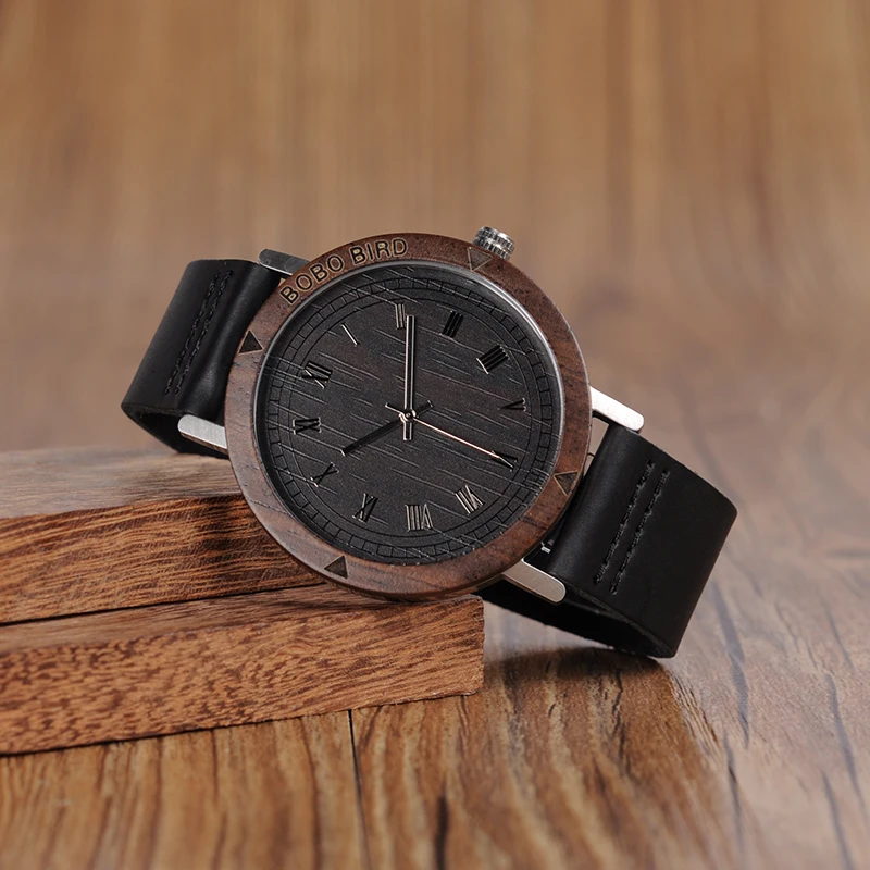 BOBO BIRD WK05 Mens Watch Rome Number Dial Face Soft Leather Band Japan Quartz 2035 Wristwatch Drop Shipping Accept OEM Relogio BOBO BIRD WK05 Mens Watch Rome Number Dial Face Soft Leather Band Japan Quartz 2035 Wristwatch Drop Shipping Accept OEM Relogio