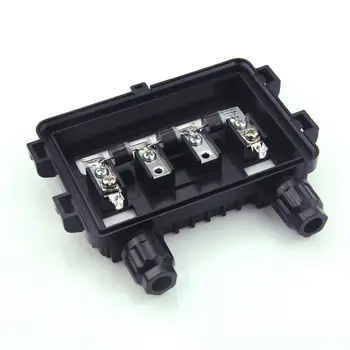 

8 Pcs PPO Solar Panel Junction Box 100W-180W Waterproof IP65 For Wire Connection