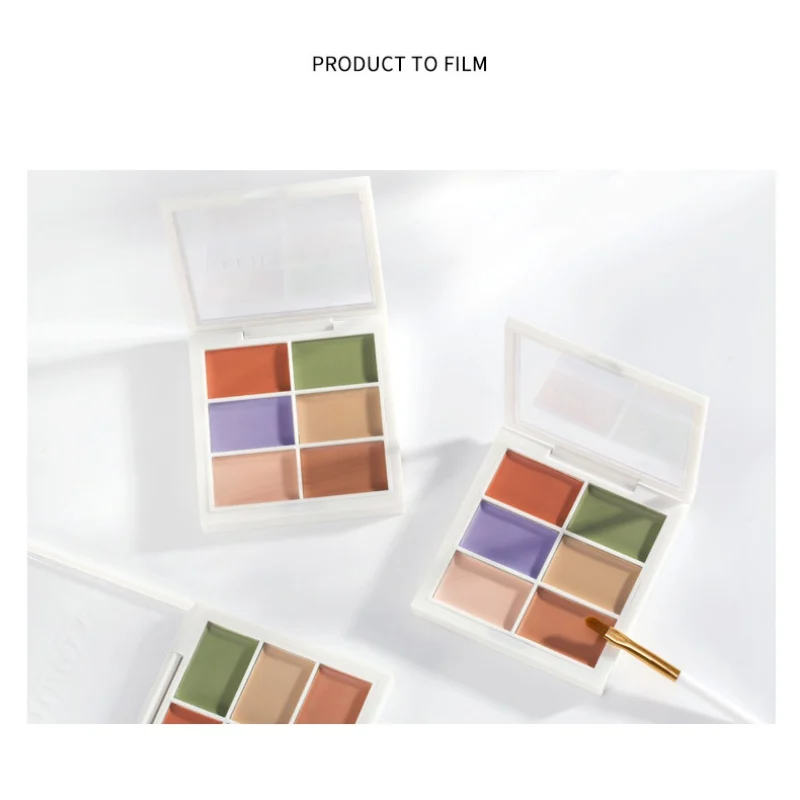 1PC 6 Colors Concealer Cream Contour Palette Kit Professional Makeup Bronzer Highlighter Cream 1PC 6 Colors Concealer Cream Contour Palette Kit Professional Makeup Bronzer Highlighter Cream
