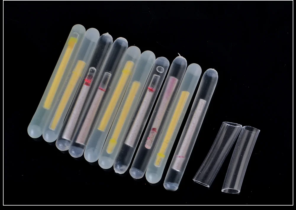 Рыбы Король 10 шт./пакет 4,5*40 мм рыболовный поплавок Флуоресцентный светильник палка светильник ночного поплавок стержень светильник s темно-палке Для Рыбалка поплавок