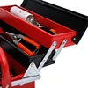 Trois étages fer boîte à outils portable pliant matériel boîte à outils ménage entretien électricien Anti-chute boîte à outils ► Photo 3/5