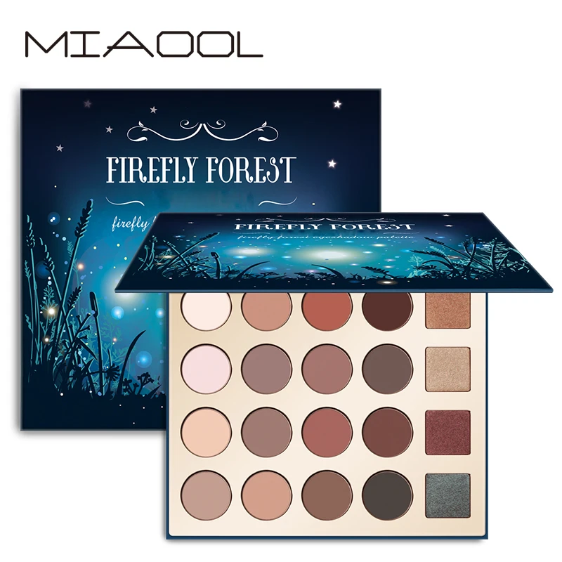 

Clay Palette 20 Colors Eyeshadow Palette Matte Diamond Glitter Foiled Eye Shadow in One Palette Blush Makeup Set for Beauty