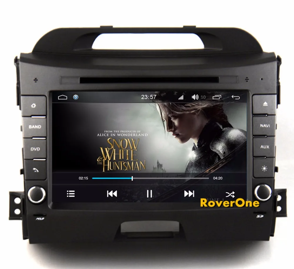 Top RoverOne Android 8.0 Octa Core Car Radio DVD GPS For Kia Sportage R 2013 2014 Touchscreen Multimedia Player Head Unit Bluetooth 9