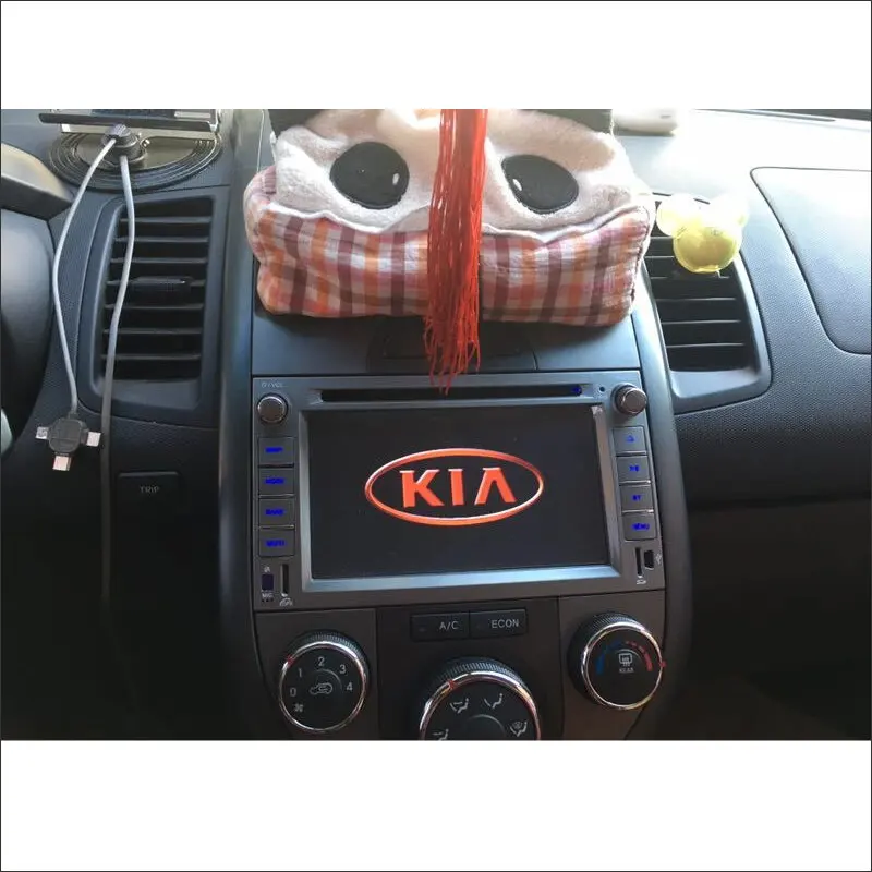 Для KIA Soul 2009~ 2011-автомобильный Радио CD dvd-плеер ТВ экран gps Navi Навигация Аудио Видео Wince мультимедийная система